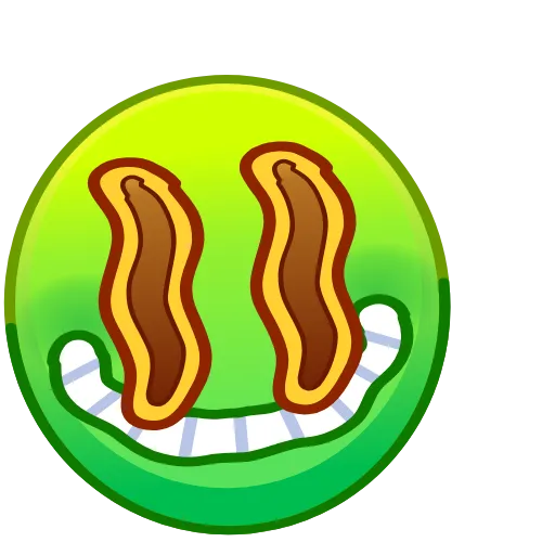 😁 Стикер «Psychopath Smiles» для Telegram