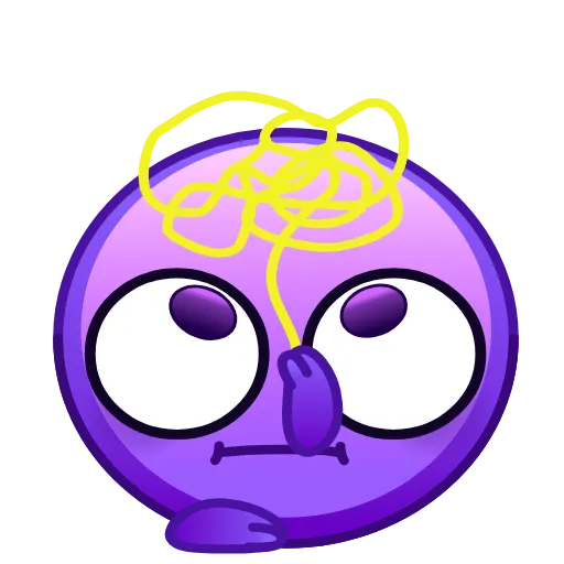 🤔 Стикер «Psychopath Smiles» для Telegram