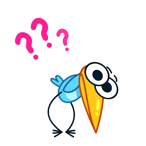 🤔 Стикер «Птенец» для Telegram