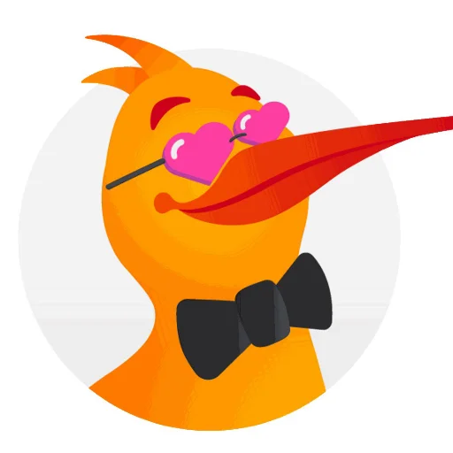 🐦 Стикер «птица киви» для Telegram