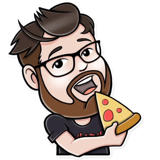 🍕 Стикер «& Tanik72» для Telegram