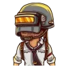 🪖 Эмодзи «⛑ PUBG (пабг)» для Telegram
