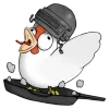🐓 Эмодзи «⛑ PUBG (пабг)» для Telegram