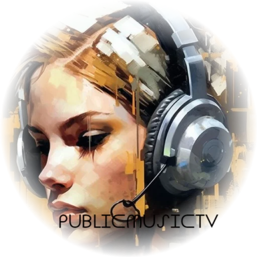 🎧 Стикер «Public mustic TV» для Telegram