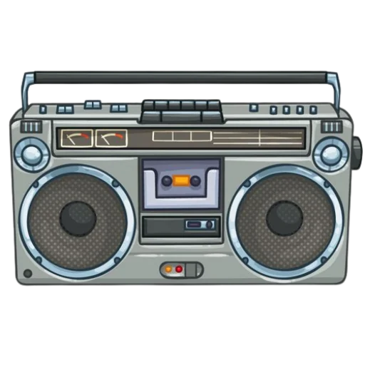 📻 Стикер «Public mustic TV» для Telegram
