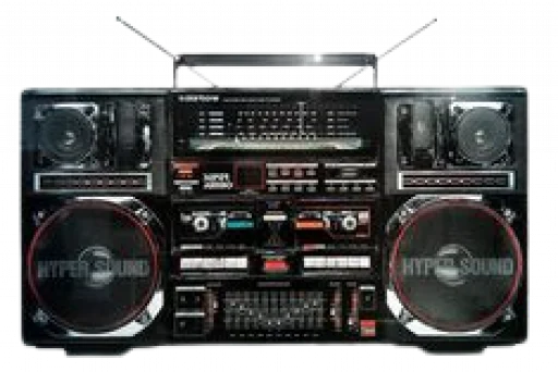 📻 Стикер «Public mustic TV» для Telegram