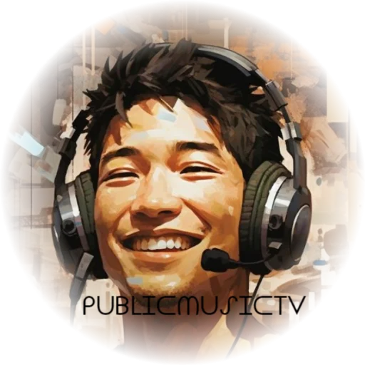 🎧 Стикер «Public mustic TV» для Telegram