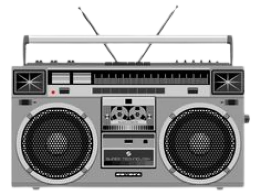 📻 Стикер «Public mustic TV» для Telegram