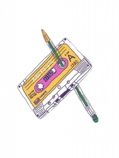 📼 Стикер «Public mustic TV» для Telegram