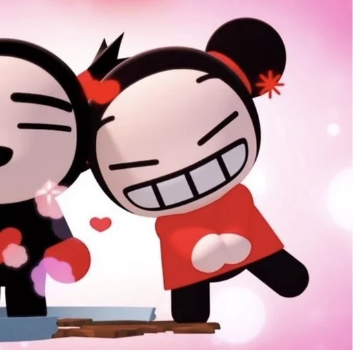 😁 Стикер «pucca ama garu» для Telegram