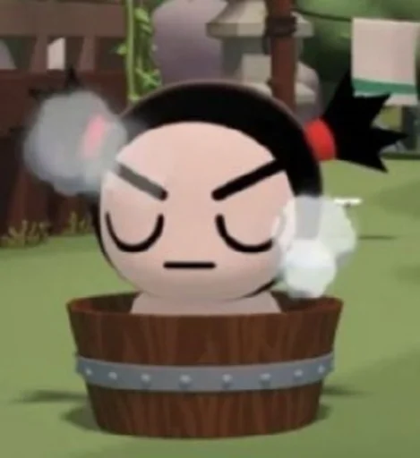 😤 Стикер «pucca ama garu» для Telegram