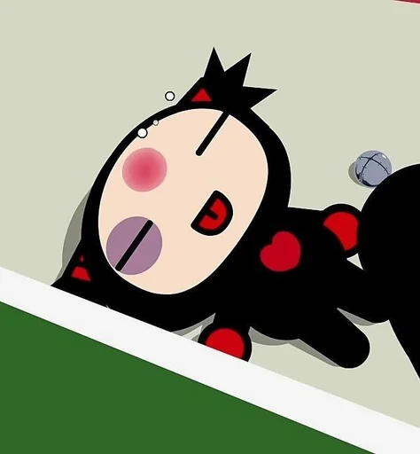 🤒 Стикер «pucca ama garu» для Telegram
