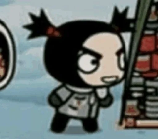 😁 Стикер «pucca ama garu» для Telegram