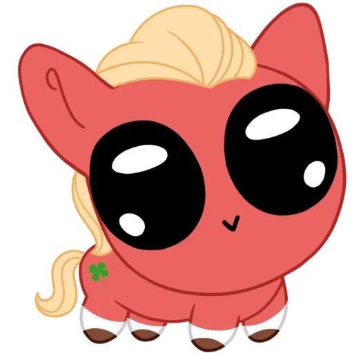 ☘ Стикер «Пучеглазки mlp» для Telegram