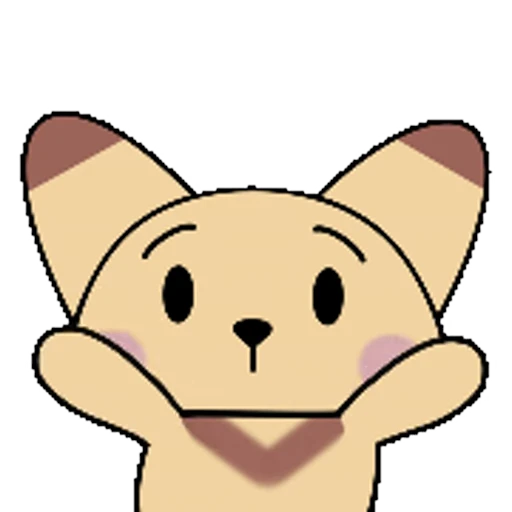 Стикерпак Pudding Fox для Telegram — скачать