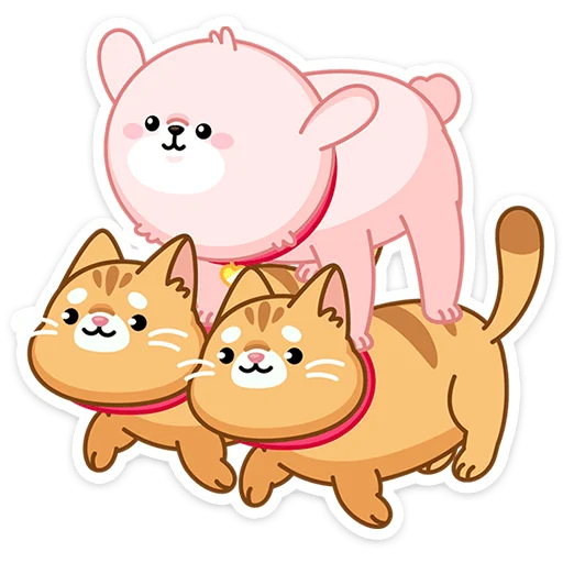 🐕 Стикер «Пёс Пудинг» для Telegram