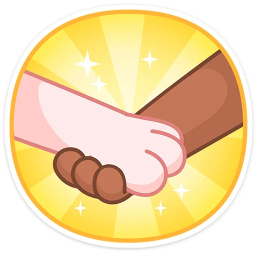 🐕 Стикер «Пёс Пудинг» для Telegram