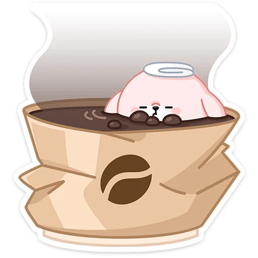 🐕 Стикер «Пёс Пудинг» для Telegram