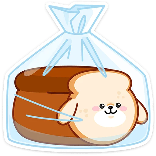 🐕 Стикер «Пёс Пудинг» для Telegram
