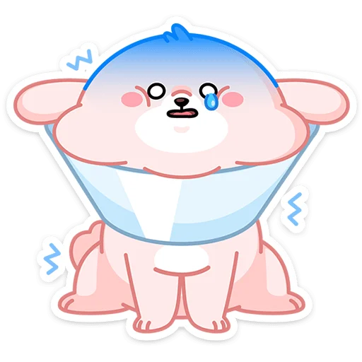 🐕 Стикер «Пёс Пудинг» для Telegram