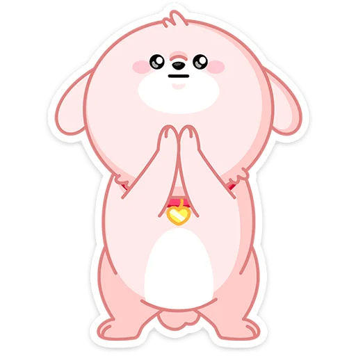 🐕 Стикер «Пёс Пудинг» для Telegram
