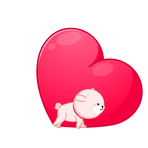 🥰 Эмодзи «Пёс Пудинг» для Telegram