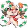 🦌 Эмодзи «Пуду» для Telegram
