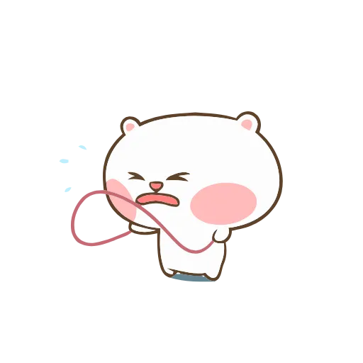 🤪 Стикер «Puffe Bear» для Telegram