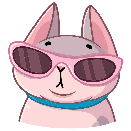 😎 Эмодзи «Паффи» для Telegram