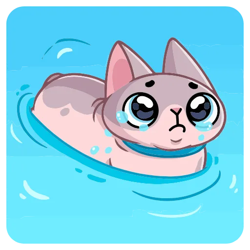 😢 Эмодзи «Паффи» для Telegram