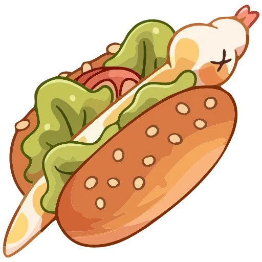 🥪 Эмодзи «Питончик Пончик» для Telegram