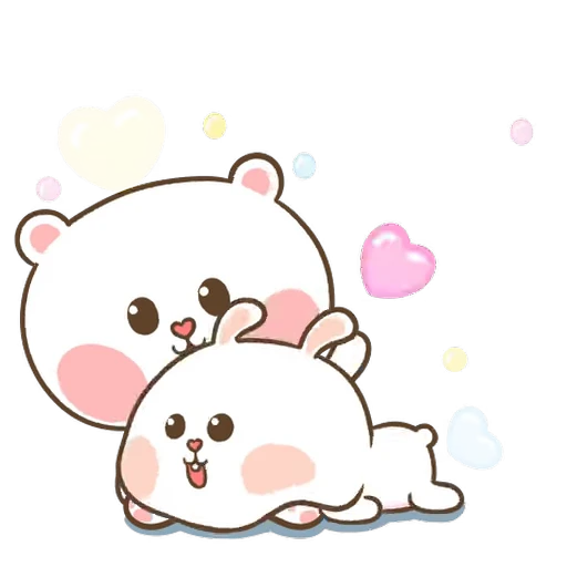 ❤️ Стикер «Puffy Rabbit» для Telegram