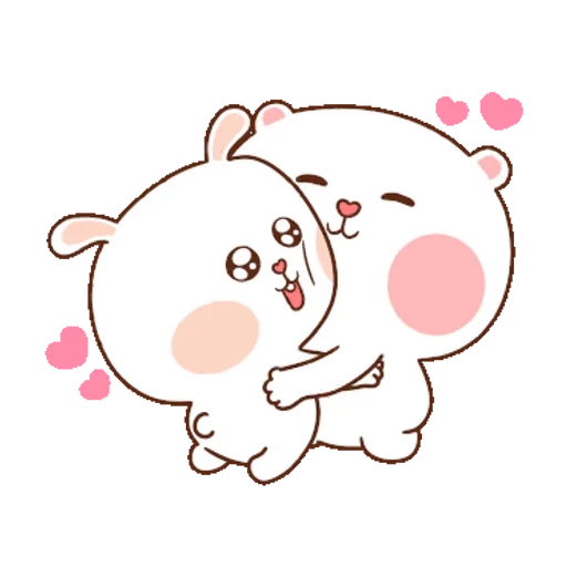 🥰 Стикер «Puffy Rabbit» для Telegram