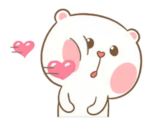 ❤️ Стикер «Puffy Rabbit» для Telegram