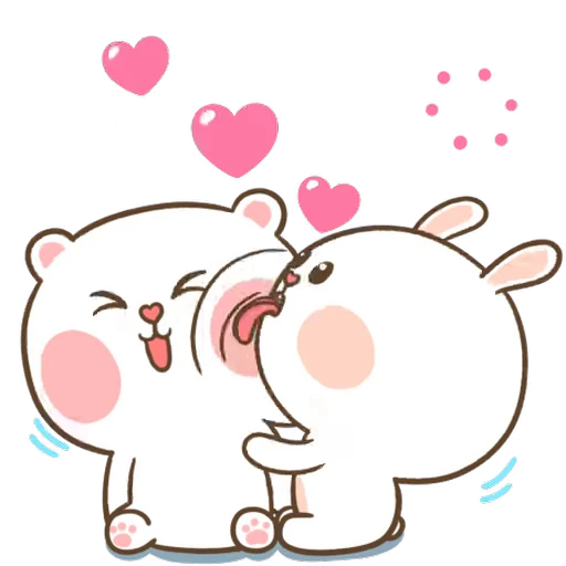 😘 Стикер «Puffy Rabbit» для Telegram