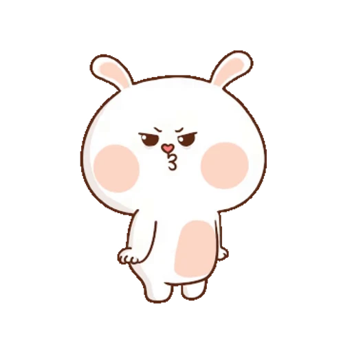 😡 Стикер «Puffy Rabbit» для Telegram