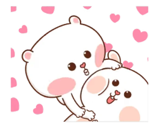 💋 Стикер «Puffy Rabbit» для Telegram