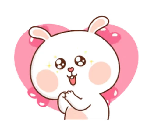 🥹 Стикер «Puffy Rabbit» для Telegram