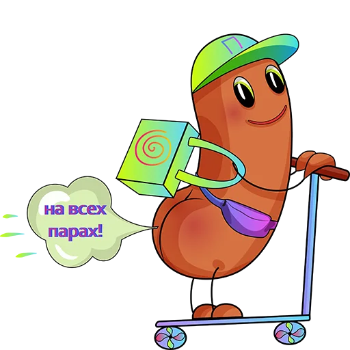 Стикерпак Puk-Pukych для Telegram — скачать