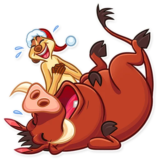 Стикерпак Hakuna Matata для Telegram — скачать