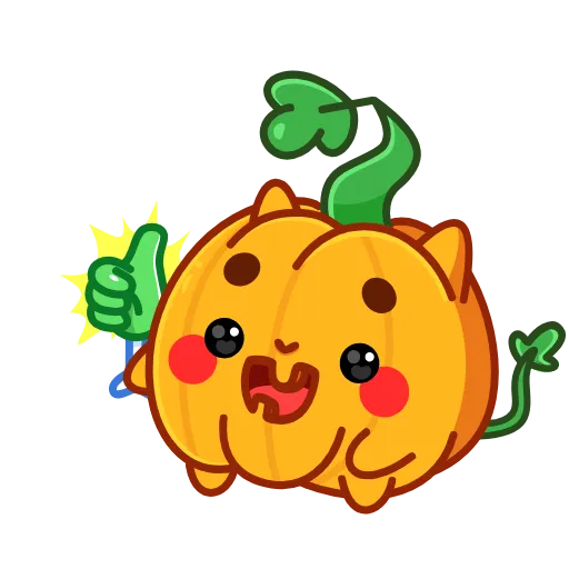 👍 Стикер «Happy Halloween» для Telegram