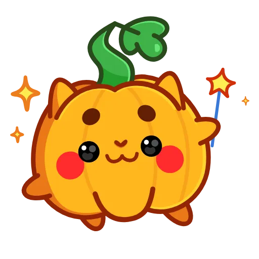 🎃 Стикер «Happy Halloween» для Telegram