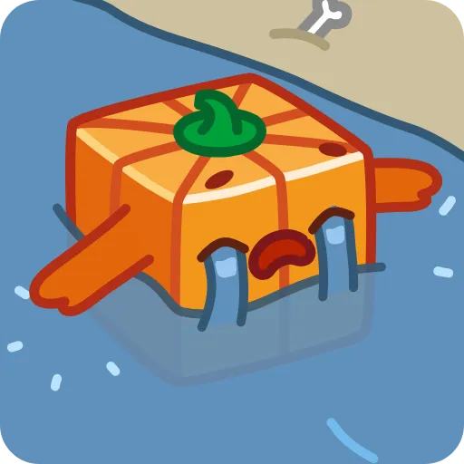 😭 Стикер «Pumpkin Cube» для Telegram