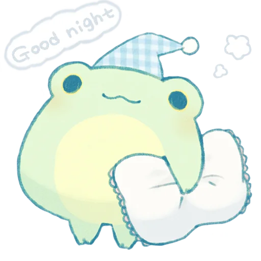 🌙 Стикер «a y u •» для Telegram
