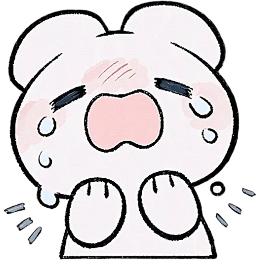 😭 Стикер «a y u •» для Telegram