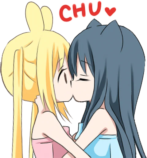 😙 Стикер «Girls Love Story 4 •» для Telegram