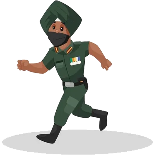 🏃 Стикер «Soldier» для Telegram