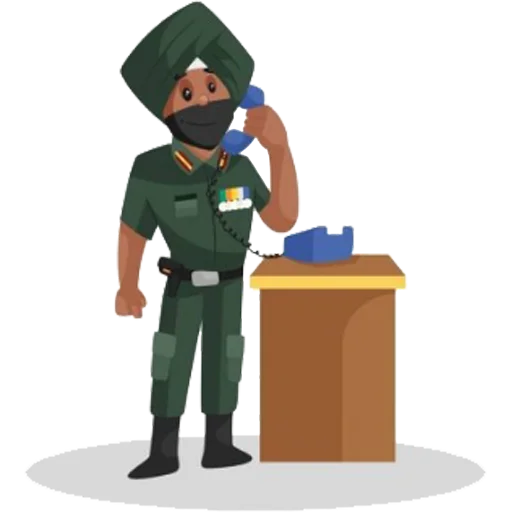 ☎️ Стикер «Soldier» для Telegram