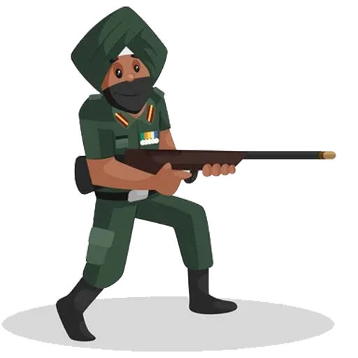 🔫 Стикер «Soldier» для Telegram