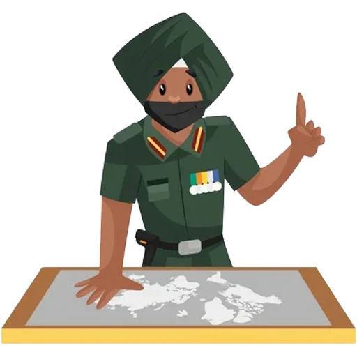 Стикерпак Soldier для Telegram — скачать